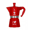 Bialetti Moka Express Love 6TZ červená (Bialetti Moka Express Love 6TZ červená)