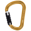 karabína PETZL WILLIAM TRIACT-LOCK Gold
