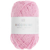 Rico Design Háčkovacia priadza Ricorumi Twinkly Twinkly odtieň 008 ružová - 3 ks