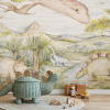 Wallart Tapeta Dino Story - na mieru