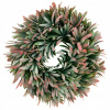 Dekoratívny veniec z umelých listov 29 cm