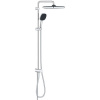 GROHE Vitalio Comfort sprchová súprava bez batérie, horná sprcha 1jet EcoJoy 250 x 250 mm, ručná sprcha 2jet, chróm, 26986001