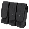 CONDOR OUTDOOR sumka MOLLE trojitá na zásobníky AK ČIERNA
