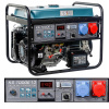 Elektrocentrála - AVR KS 7000 1/3 5,5 KW VTS elektrický generátor (Elektrocentrála - AVR KS 7000 1/3 5,5 KW VTS elektrický generátor)