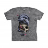 Tričko unisex Mountain Anne Stokes Oriental Dragon (drak) - sivé, M