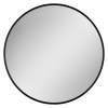 Olsen Spa DAHLEN BLACK okrúhle zrkadlo priemer 80 cm rám Čierny OLNZDAH80B