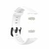 BStrap Silicone remienok na Honor Band 6 / Huawei Band 6, white SHO003C02