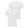 Pánske tričko LEE L680CM12 TWIN PACK CREW WHITE Veľkosť: S