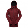 Bunda pánská ALPINE PRO JARG softshellová s membránou PTX červená 3XL