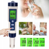 MERAČ PH, TDS, SÚPRAVA NA TESTOVANIE VODY V BAZÉNE, DIGITÁLNY TESTER PH, EC