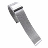Kovový remienok k hodinkám šírka 22 mm strieborný