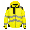 Portwest PW360 Reflexná bunda PW3 M, Fluorescenčno žltá-Čierna