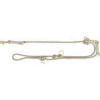 Soft Rope predlžovacie okrúhle tkané vodítko, S-XL: 2.00 m/ 10 mm, šedá/svetlošedá