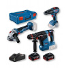 BOSCH GBH + GWS + GSR 18V 2x5.0Ah XL-BOXX - 0615990N42