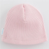 Dojčenská bavlnená čiapočka New Baby Luxury clothing ružová Farba: Ružová, Veľkosť: 56/62