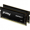 Pamäťový modul SODIMM Kingston FURY Impact 64GB (2x32GB) DDR4 3200MHz CL20 (KF432S20IBK2/64)