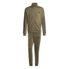 adidas Basic 3 - Stripes Tricot Tracksuit Olive Strata S