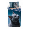Jerry Fabrics obliečky fototlač Dark Cat 140x200 70x90