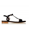Sandály Lizard black suede 5335-000M-01-783 - 42