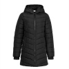 Slazenger Mid-Length Padded Jacket Womens Black 10 (38)