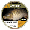 Sema Vlasec Feeder Fluo Oranžová 300 m-Priemer 0,18 mm / Nosnosť 4,9 kg