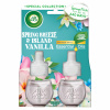 Air wick tekutá náplň do elektrického přístroje vzduchu Jarní vánek a Vanilka DUO 2x19 ml