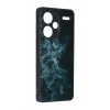 Techsuit Zadný pevný kryt Glaze na Xiaomi Redmi Note 13 Pro+ 5G Blue Nebula