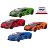 Kinsmart Lamborghini Revuelto 13 cm kov spätný chod mix farieb oranžová modrá zelená červená 1:38