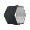 Přístřešek na dřevo G21 HEX 53 - 92 x 60 cm, antracitový