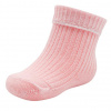 NEW BABY Dojčenské bavlnené ponožky New Baby ružové