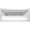 Aqualine DOUBRAVA obdélníková vana 160x70x42cm, bílá