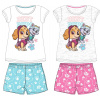 Paw Patrol - Tlapková patrola - Licencia Dievčenské letné pyžamo - Paw Patrol 52041733, svetlo šedý melír/ ružová Farba: Sivá, Veľkosť: 98