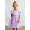 Dievčenské šaty Mayoral 3915.6B.Mini.PPY2 fialová 128