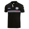 Sparco polokošile s pruhem Martini Racing, barva: černá, velikost: XXXL