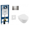 Geberit SET Duofix 111.300.00.5 +WCzávesné V&B OMNIA DirectFlush C+sedSC+Sigma30 ChrL/ChrM 111.300.00.5 NB6