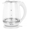 Rýchlovarná kanvica ECG RK 2020 White Glass (8592131307476)