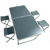 Kempingový skladací set AGA MR4100-GREY - Sivý