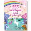 555 samolepiek Kone a jednorožce
