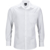 James & Nicholson Košile JN 642, popelínová, business, dlouhý rukáv COT02064200116-white Bílá 6XL