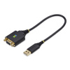 STARTECH 1ft/30cm USB to Null Modem Serial Cable, STARTECH 1ft/30cm USB to Null Modem Serial Cable 1P1FFCN-USB-SERIAL