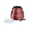 Tefal | Tefal - 10-dielna sada riadu INGENIO DAILY CHEF medená | GS0817