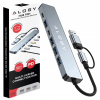 USB hub Alogy Adapter HUB USB-C USB-A 75850 7 portov
