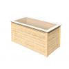 KARIBU HOLZTECHNIK vyvýšený záhon KARIBU HOCHBEET 192 (64567) natur LG1991