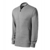 MALFINI Premium® Mikina pánska Bomber tmavosivý melír Veľkosť: 3XL 4531218