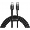 Baseus CATKLF-GG1 Cafule Kabel USB-C 60W 1m Gray/Black 6953156285200