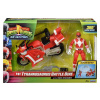 Playmates Bojové vozidlo Mighty Morphin Power Rangers Tyranosaurus Rex s Červeným strážcom 18 cm