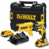 DeWALT aku bezuhlíkový skrutkovač na sadrokartón DCF620D2K