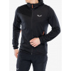 Mikina s kapucňou Salewa Puez Altavia PL HD Jacket - black out