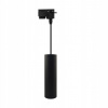 Kolajnicové led svietidla - Závesná lampa pre 1 fázovú koľajnicu 17 cm čiernej (Závesná lampa pre 1 fázovú koľajnicu 17 cm čiernej)