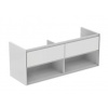 Ideal Standard E0831B2 Connect Air skrinka pod dvojumývadlo 130cm-(dekor lesklý lak biely) E0831B2